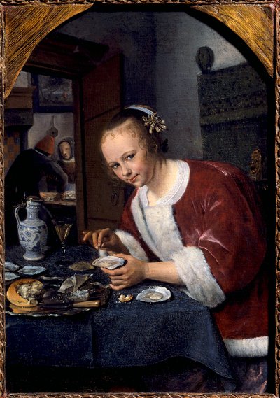 Joven comiendo ostras de Jan Havicksz. Steen