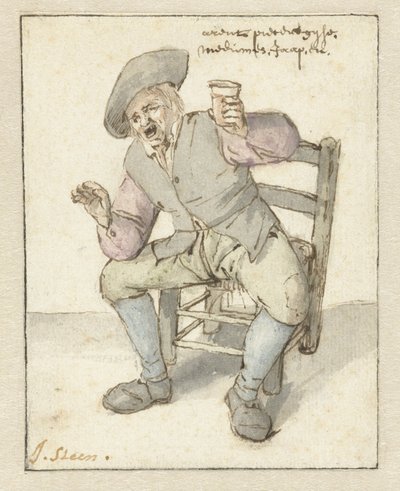 El agricultor que canta de Jan Havicksz. Steen