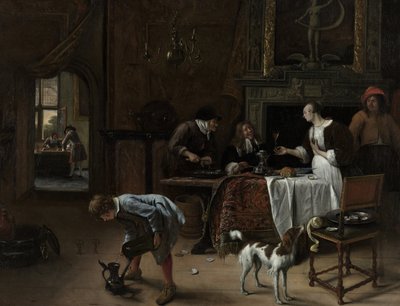 Fácil viene, fácil se va, 1661 de Jan Havickszoon Steen