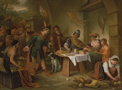 Manio Curio Dentato y los Embajadores Samnitas de Jan Havickszoon Steen
