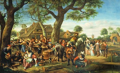 La feria en Warmond de Jan Havickszoon Steen