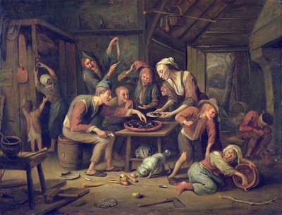 La cocina pobre de Jan Havickszoon Steen