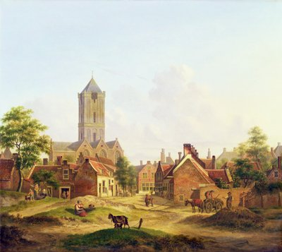 La Iglesia de San Jacobi, Utrecht de Jan Hendrik Verheyen