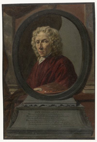 Autorretrato de Jan Hoogsaat de Jan Hoogsaat