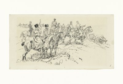 Artillería en el campo de Jan Hoynck van Papendrecht