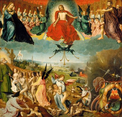 El Juicio Final, c.1525 de Jan II Provost