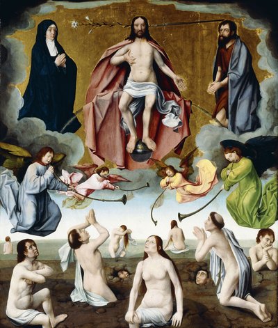 El juicio final, c.1525 de Jan II Provost