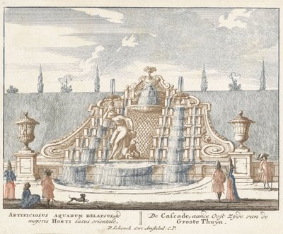 Fuente en el jardín del Palacio de Het Loo, 1694-97 de Jan I van Call