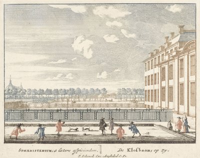 Juego de Klosbaan en el Palacio Het Loo, 1694-97 de Jan I van Call