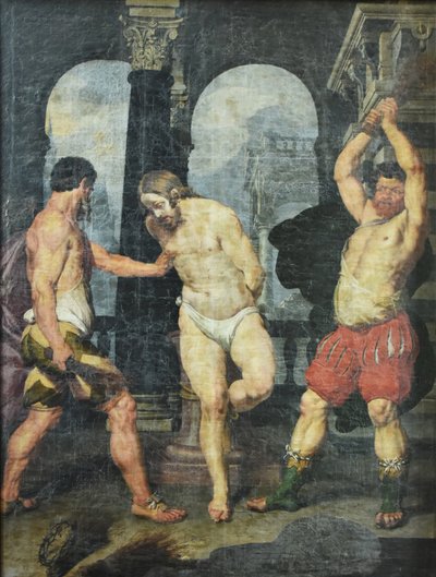 Jan Janssens (1590-circa1650) La flagelación de Cristo Iglesia de San Miguel Gante 30-06-2019 de Jan Janssens
