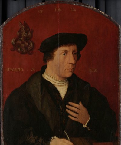 Retrato de un hombre de Jan Jansz Mostaert (circle of)