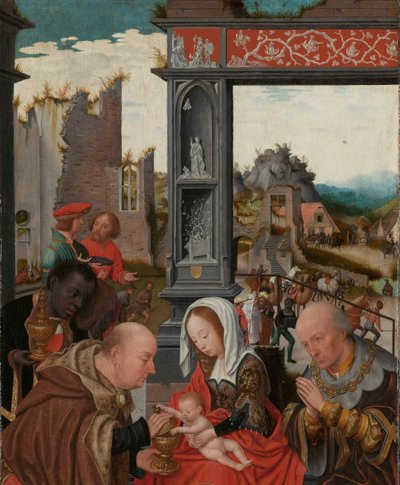 La adoración de los Reyes Magos
La adoración de los Reyes Magos de Jan Jansz Mostaert