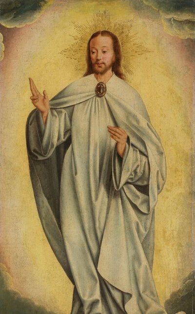 Fragmento con la Transfiguración de Cristo (Resurrección) de Jan Joest van Kalkar (manner of)