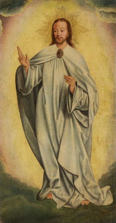 Fragmento con la Transfiguración de Cristo de Jan Joest van Kalkar