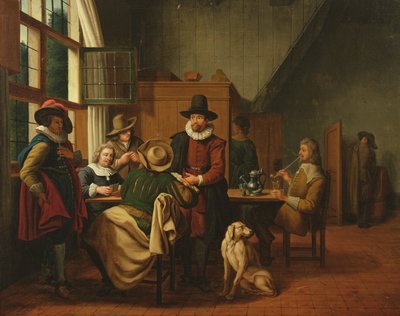 Interior de una taberna de Jan Josef the Elder Horemans