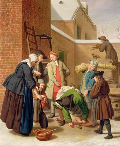 Las cuatro estaciones, Invierno de Jan Josef the Elder Horemans