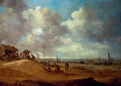 Vista de Scheveningen de Jan Josephsz van Goyen