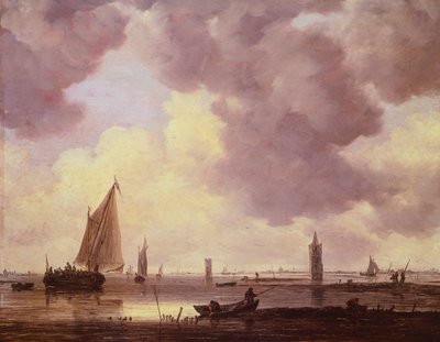 Barcos de Jan Josephsz van Goyen