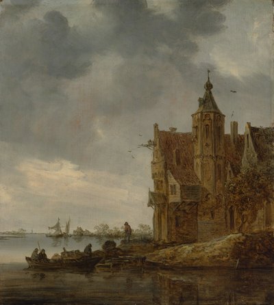 Casa de campo cerca del agua, 1646 de Jan Josephsz van Goyen