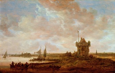 Paisaje holandés de Jan Josephsz van Goyen
