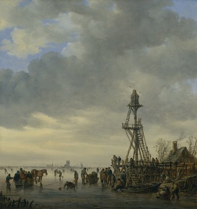 El embarcadero de Jan Josephsz van Goyen