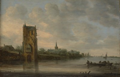 La Puerta Pelkus cerca de Utrecht de Jan Josephsz van Goyen