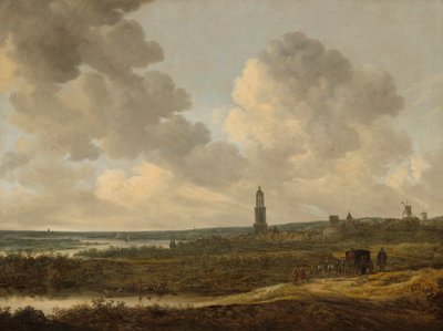Vista de Rhenen de Jan Josephsz van Goyen