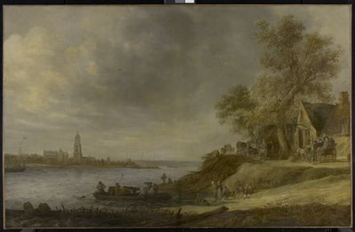 Vista de Rhenen de Jan Josephsz van Goyen