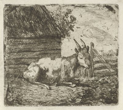 Buck en un granero de Jan Kobell (II)