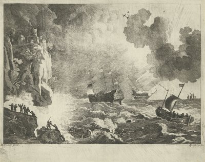 Naufragio de Jan Lauwryn Krafft (I)