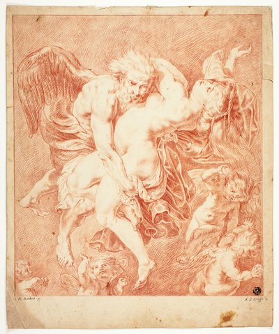 Boreas y Orytheia de Jan Lauwryn Krafft