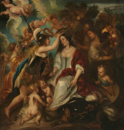 Alegoría de la paz de Jan Lievens