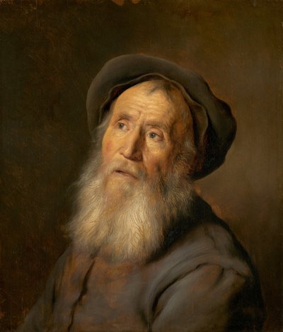 Hombre con barba y boina, c. 1630 de Jan Lievens