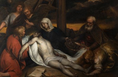 Lamentación sobre Cristo de Jan Lievens