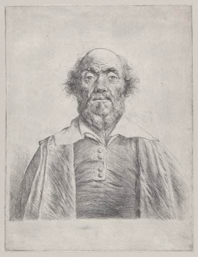 Busto de un hombre anciano de Jan Lievens