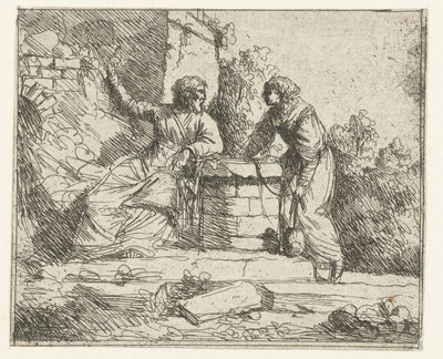Cristo y la mujer samaritana de Jan Lievens