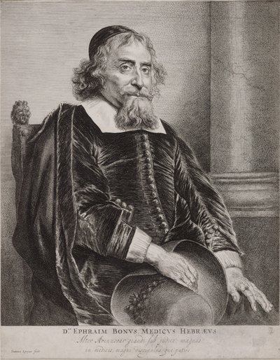Retrato de Ephraim Bueno de Jan Lievens