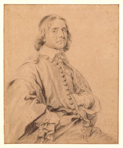Retrato, supuestamente de Johannes Wtenbogaert de Jan Lievens