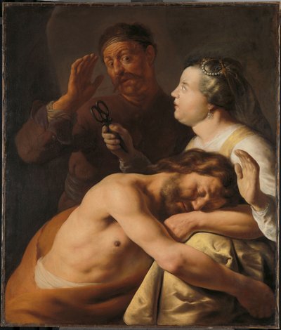 Sansón y Dalila de Jan Lievens