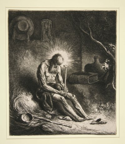 San Jerónimo penitente de Jan Lievens