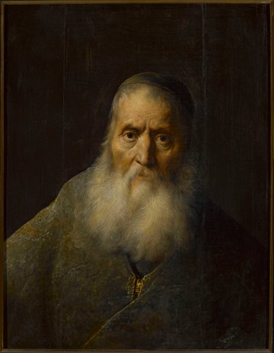 Anciano con gorra de Jan Lievens