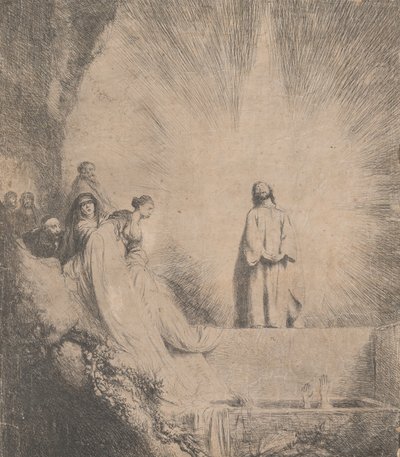 La Resurrección de Lázaro, 1620-1674 de Jan Lievens