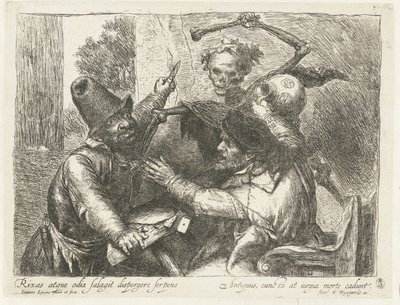 Los jugadores de cartas retorcidos y la muerte de Jan Lievens