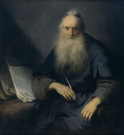 Apóstol Pablo, c.1629 (óleo sobre lienzo) de Jan Lievensz.