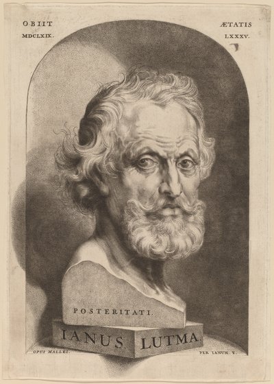 Janus Lutma, el Viejo (Posteritati) de Jan Lutma II