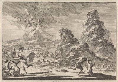 Terremoto en Ambon, 1674 de Jan Luyken