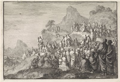 Sermón de la Montaña de Jan Luyken