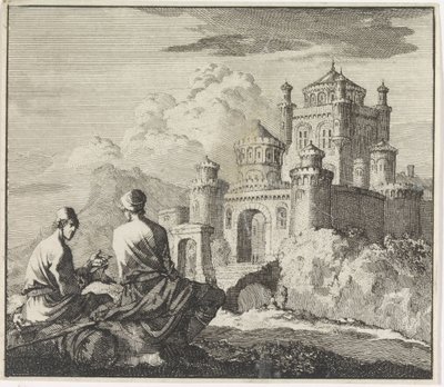 Emblema: castillo de Jan Luyken
