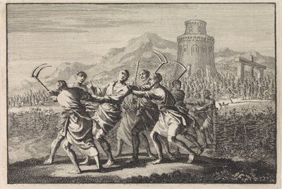 Parábola de los labradores de la viña de Jan Luyken