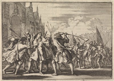 Asesinato de los hermanos De Witt, 1672 de Jan Luyken